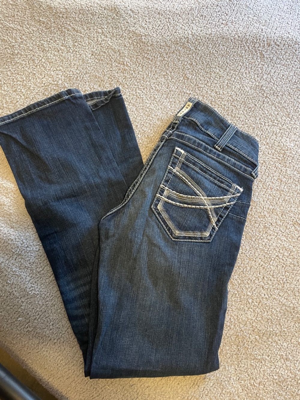 Ariat Women’s Dark Blue Boot Cut Jeans